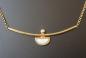Preview: Collier in Gold 585 Opal Brillant