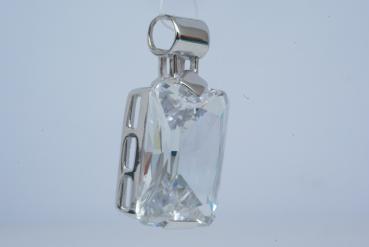 Anhänger Großer Zirkonia Silber 925