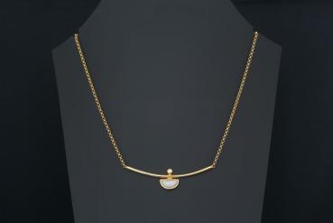 Collier in Gold 585 Opal Brillant