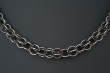 Silberkette Fantasie Silber 925 Oxidiert