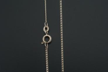 Preview: Panzerkette Flach in Silber 925