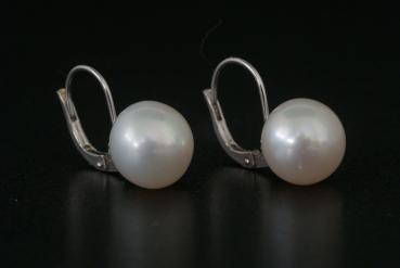 Ohrbouton Silber 925 mit Süßwasserperlen
