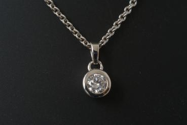 Anhänger Zirkonia Mittel Silber 925