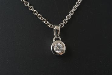 Anhänger Zirkonia Mittel Silber 925