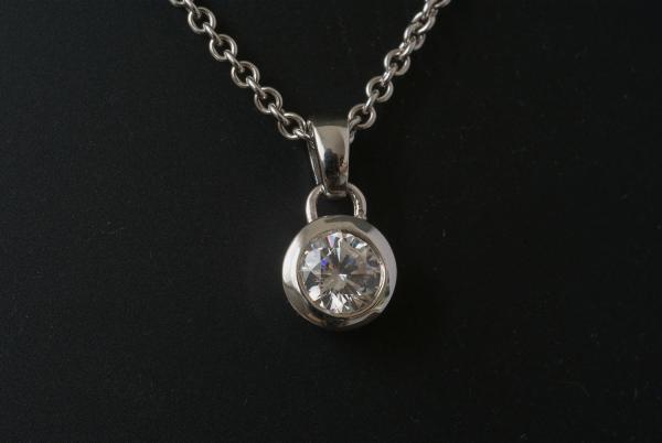 Anhänger Zirkonia Groß Silber 925