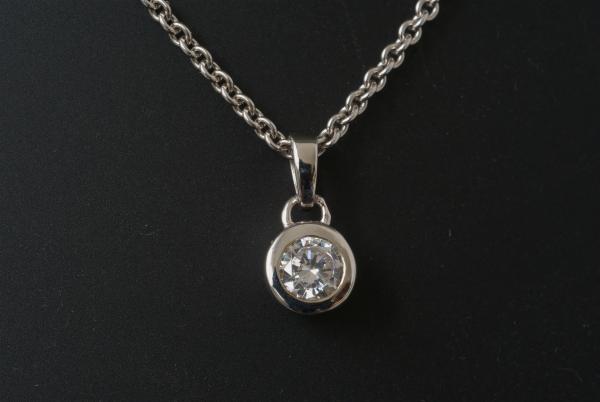 Anhänger Zirkonia Mittel Silber 925