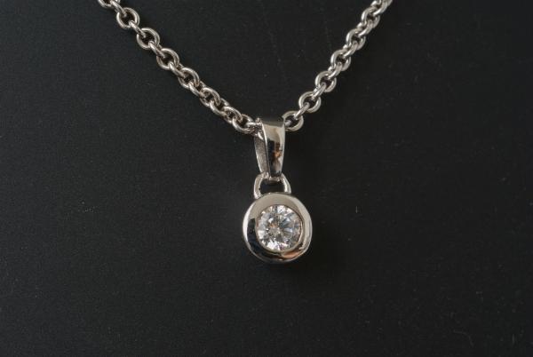 Anhänger Zirkonia Mittel Silber 925